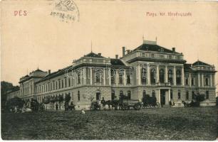 1908 Dés, Dej; Magy. kir. törvényszék, piaci árusok. W. L. 367. / court, market vendors (EB)