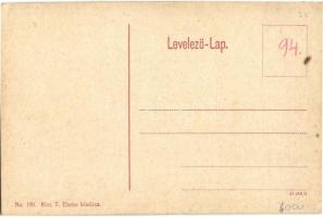 Nyíregyháza, Községi polgári leány iskola. W. L. (?) No. 190. Kiadja Kiss T. Emma (EK)