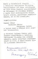 Debrecen, Debreceni Collegium 1538-1938. Hátoldalon magyarázat és aláírás: "Erről a felvételről...