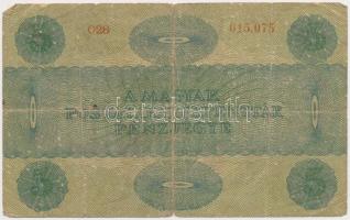 1919. 5K "OSZTRÁK-MAGYAR BANK BANKJEGYEIRE" T:III- szakadás