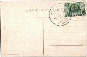 Kolozsvár, Cluj; Mátyás király szobor / statue  "1940 Kolozsvár visszatért" So. Stpl  (EK)