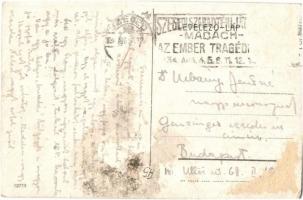 Szeged, Városháza + 1934 Szegedi Szabadtéri Játékok Madách: Az Ember tragédiája So. Stpl. (EB)