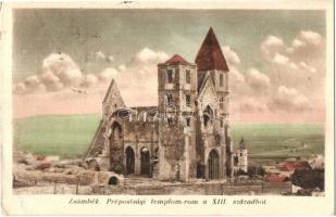 Zsámbék, Prépostsági templom rom a XIII. századból. Kiadja Vitéz Nimród József (EB)