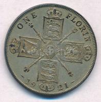 Nagy-Britannia 1921. 1Fl Ag "V. György" T:2,3 
Great Britain 1921. 1 Florin Ag "Geor...