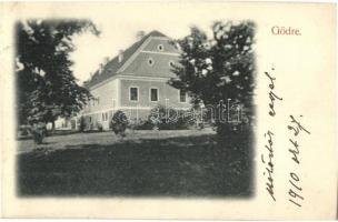 1910 Gödre, Gödreszentmárton; Szily kastély (EK)