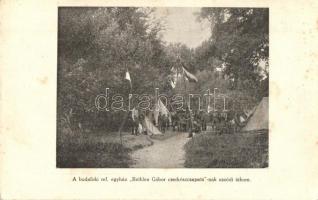 A budafoki református egyház Bethlen Gábor cserkészcsapatá-nak uszódi tábora / Hungarian scout camp in Uszód