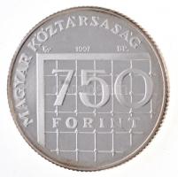 1998. 750Ft Ag "Labdarúgó VB" tanúsítvánnyal, tokban T:PP
Adamo EM148