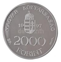 1997. 2000Ft Ag "Integráció az EU-ba-EURO I" tokban T:PP 
Adamo EM147
