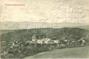 1910 Vízakna, Salzburg, Ocna Sibiului; fürdő. Kiadja Takáts Jenő / spa hall, bathing house (EK)