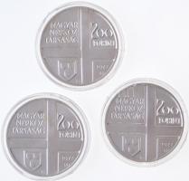 1977. 200Ft Ag (3xklf) "Festők II. / Mányoki, Rippl-Rónai, Csontváry" sor T:BU
Adamo EM52...