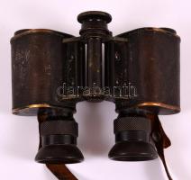 cca 1902 C. P. Goerz Wien u. Pozsony.M7 tiszti távcső (6×) távcső, a, sorozatszám: 2601. Jó állapotb...