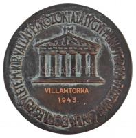 Csúcs Ferenc (1905-1999) 1943. "M KIR VALLÁS ÉS KÖZOKTATÁSI MINISTERIVM TISZTIVSELŐINEK SPORT E...