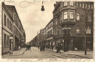 Hamm, Oststrasse, Schenk Wirtschaft, H. Schulten Zahn-Atelier, M. Herz, Maggi / street view, dentist, shops