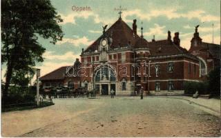 1909 Opole, Oppeln; Bahnhof / railway station