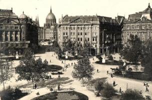 Budapest V. Szabadság tér, Parlament, Trianoni szoborcsoport, irredenta