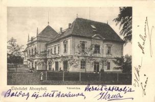 1905 Abony, Városháza (EK)