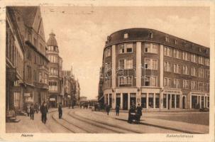 1926 Hamm, Bahnhofstrasse / railway street, shop of Heinrich Rüter