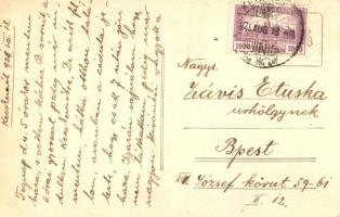 1925 Kecskemét, Nagytemplom, piaci árusok. photo