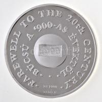 Lebó Ferenc (1960-) 2000. "MKB - Boldog Millenniumot / Búcsú a '900-as évektől" Ag em...