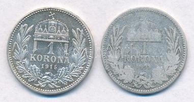 1895KB-1915KB 1K Ag "Ferenc József" (2xklf) T:3,1,1-
Adamo K5,K5.1