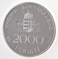 1997. 2000Ft Ag "Integráció az EU-ba-EURO I" tokban T:PP halvány karc 
Adamo EM147