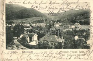 1904 Trencsénteplic, Trencianske Teplice; látkép. Kiadja Wertheim Zsigmond / general view (EK)