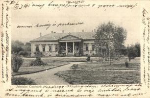1906 Csomatelke, Csoma, Camovce; Károlyi-Szeyffert kastély / castle