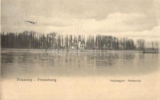 1903 Pozsony, Pressburg, Bratislava; Hajósegylet, evezős klub / Ruderclub / rowing club, sport (Rb)