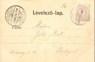 1899 Lőcse, Levoca; Városháza, Római katolikus templom. Kiadja A. Zakowski / town hall, Catholic chu...