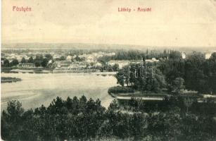 1909 Pöstyén, Pistyan, Piestany; látkép. W. L. Bp. 5737. / general view (EK)