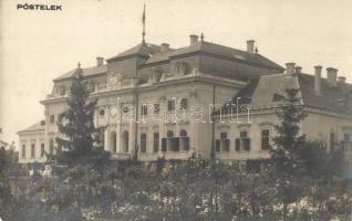 Póstelek (Békéscsaba), Széchenyi-Wenckheim kastély. Békés Gy. udvari fényképész. photo