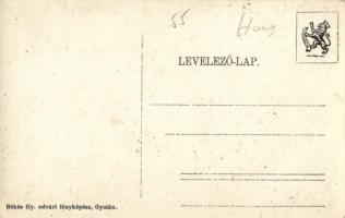 Póstelek (Békéscsaba), Széchenyi-Wenckheim kastély. Békés Gy. udvari fényképész. photo