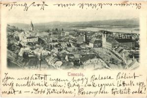 1899 Trencsén, Trencín; (non PC) (vágott / cut)