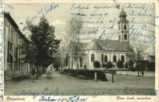 1921 Bácsalmás, Római katolikus templom (Rb)