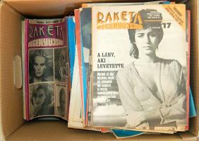 cca 1960-1980 A Rakéta regényújság kb 150 száma