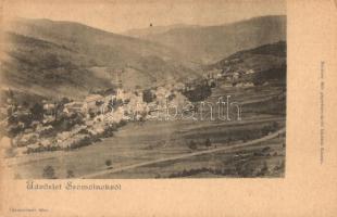 Szomolnok, Schmölnitz, Smolník; látkép. Kiadja Breitner Mór / general view (EK)