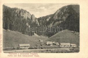 Sztracenai-völgy, Stracenovska dolina, Stratena; látkép a sztraczenai völgyből. Kiadja Fejér E. / general view of the valley (EK)