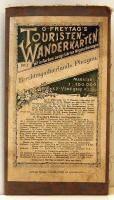 cca 1900 Berchtesgaden és környéke turistatérkép / Turist map of Berchtesgaden 48x73cm