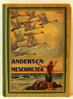 cca 1940 Andersen válogatott meséi (a kötés néhol elvált)