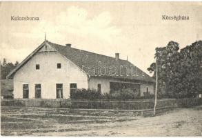 Kolozsborsa, Borsa; Községháza / town hall