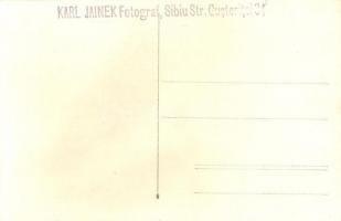 Nagyszeben, Hermannstadt, Sibiu; labdarúgó csapatok csoportképe focimeccs után / football teams afte...