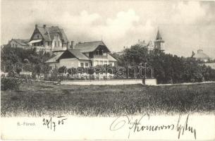 1905 Balatonfüred, Villa sor. Kiadja Balázsovich Gyula fényképész