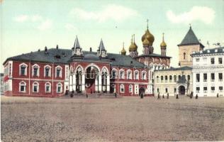 Moscow, Moscou; Le couvent des Miracles et la palais Nicolas / Monsatery and Nicholas Palace in the Krmelin