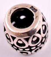 Ezüst (Ag.) charm (5 db), jelzett, Pandóra karkötőhöz, nettó: 9,5 g