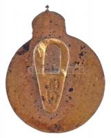 1930. "XIX. F.I.F.A. CONGRESSUS BUDAPEST - M.L.SZ. (Magyar Labdarúgók Szövetsége)" zománco...