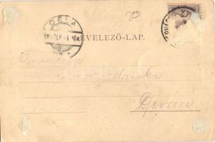 1901 Gyulafehérvár, Karlsburg, Alba Iulia; Grosse Infanteriekaserne / Gyalogos laktanya. Atelier Bac...