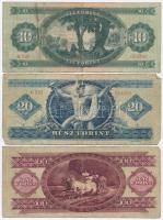 1949. 10Ft + 20Ft + 100Ft T:III,III-