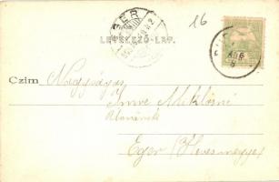 1903 Mézged, Meziad; Pestera Meziad / Meziádi (Mézgedi) cseppkőbarlang, az oltár / stalactite cave i...