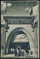 cca 1948 Angol parki (Vidámparki) képes leporellófüzet, jó állapotban