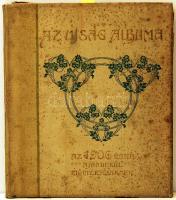 1906 Az Újság albuma Basch Árpád illusztrációival, Atheneum (néhány lap sérült)